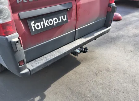 Фаркоп Лидер Плюс для Peugeot Boxer (L1,L2,L3) 2006- P107-FC в Рязань