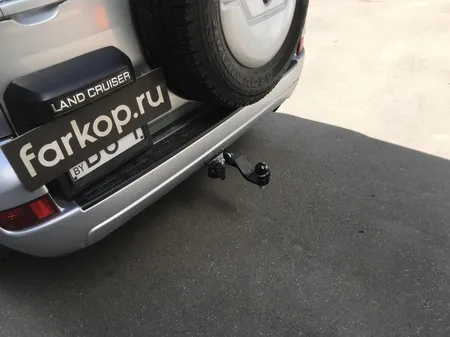 Фаркоп Лидер Плюс для Toyota Land Cruiser Prado J120 2002-2009 T123-AE в Рязань