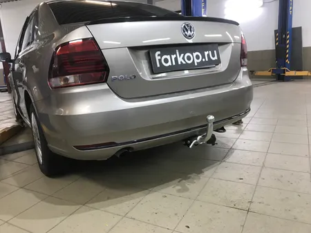 Фаркоп Лидер Плюс для Volkswagen Polo (седан) 2010-2020 V125-BA в Рязань