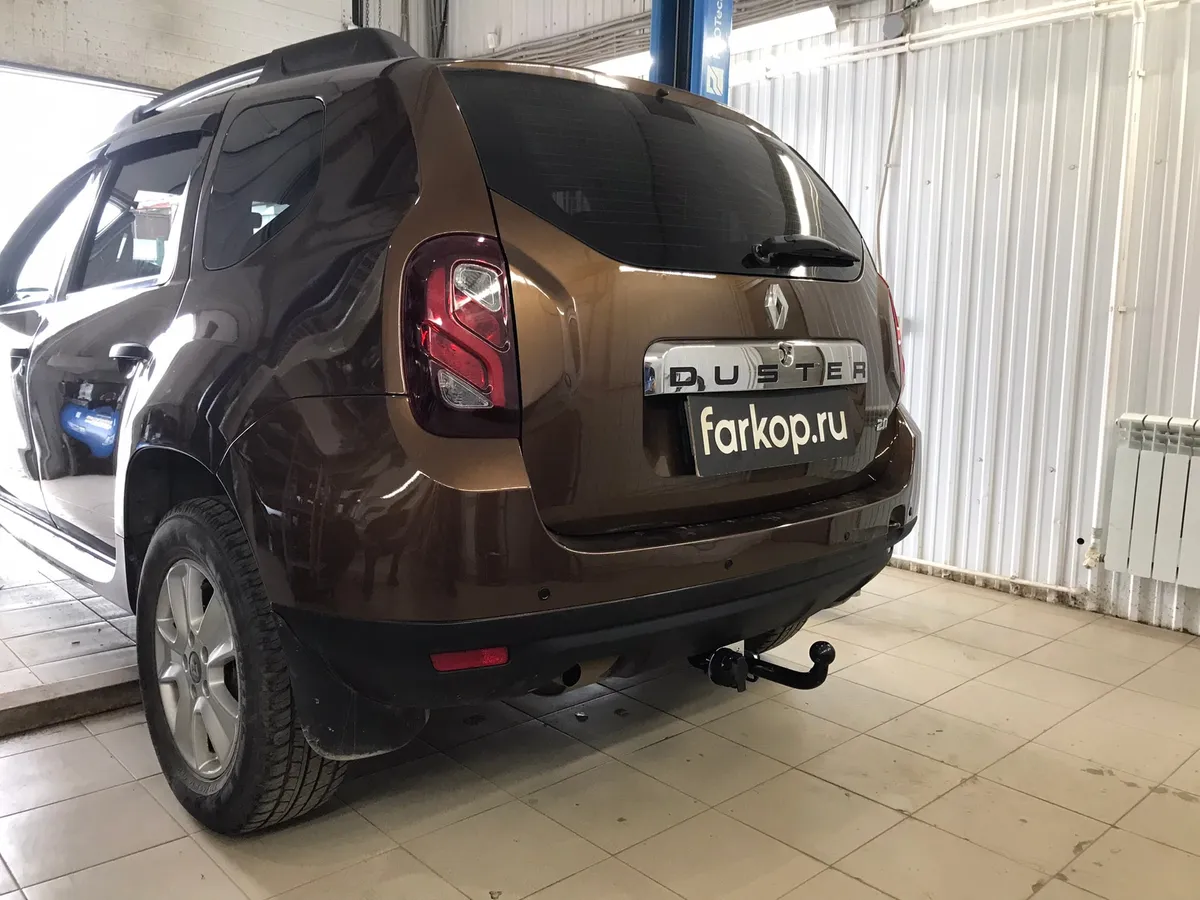 Фаркоп Лидер Плюс для Renault Duster 2011-2015 R115-A в Рязань