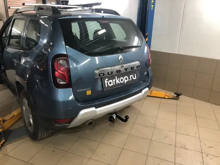 Фаркоп Лидер Плюс для Renault Duster 2015-2021 R115-A в Рязань