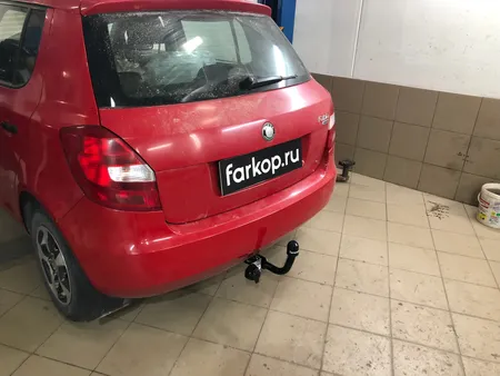 Фаркоп Лидер Плюс для Skoda Fabia (хетчбек) 2007-2015 Арт. S102-A S102-A в Рязань