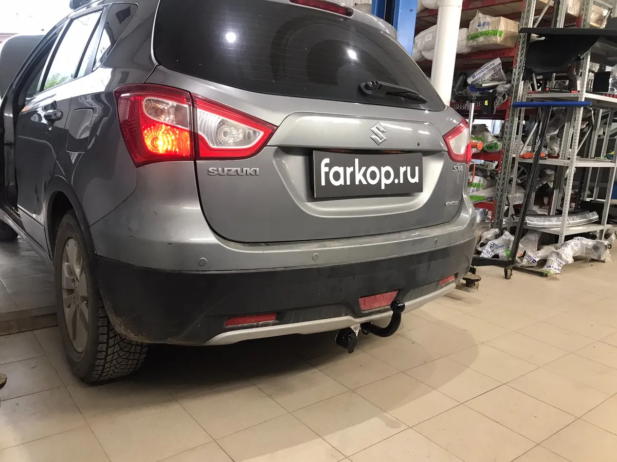 Фаркоп Лидер Плюс для Suzuki SX4 (S-cross) 2013- S405-A в Рязань Фаркоп Лидер Плюс для Suzuki SX4 (S-cross) 2013- S405-A в Рязань