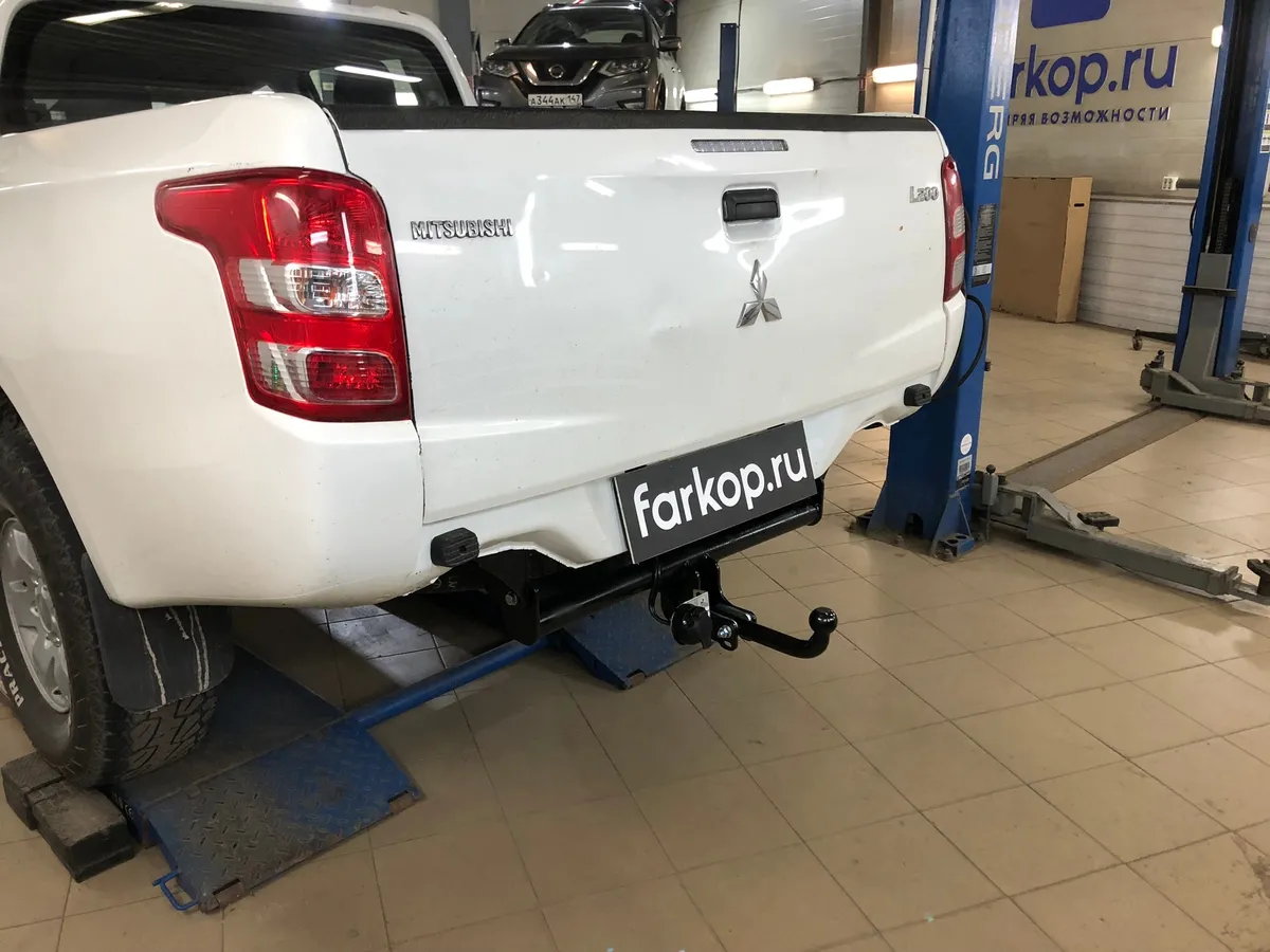 Фаркоп Лидер плюс для Mitsubishi L200 2015- Арт. M117-A M117-A в Рязань Фаркоп Лидер плюс для Mitsubishi L200 2015- Арт. M117-A M117-A в Рязань