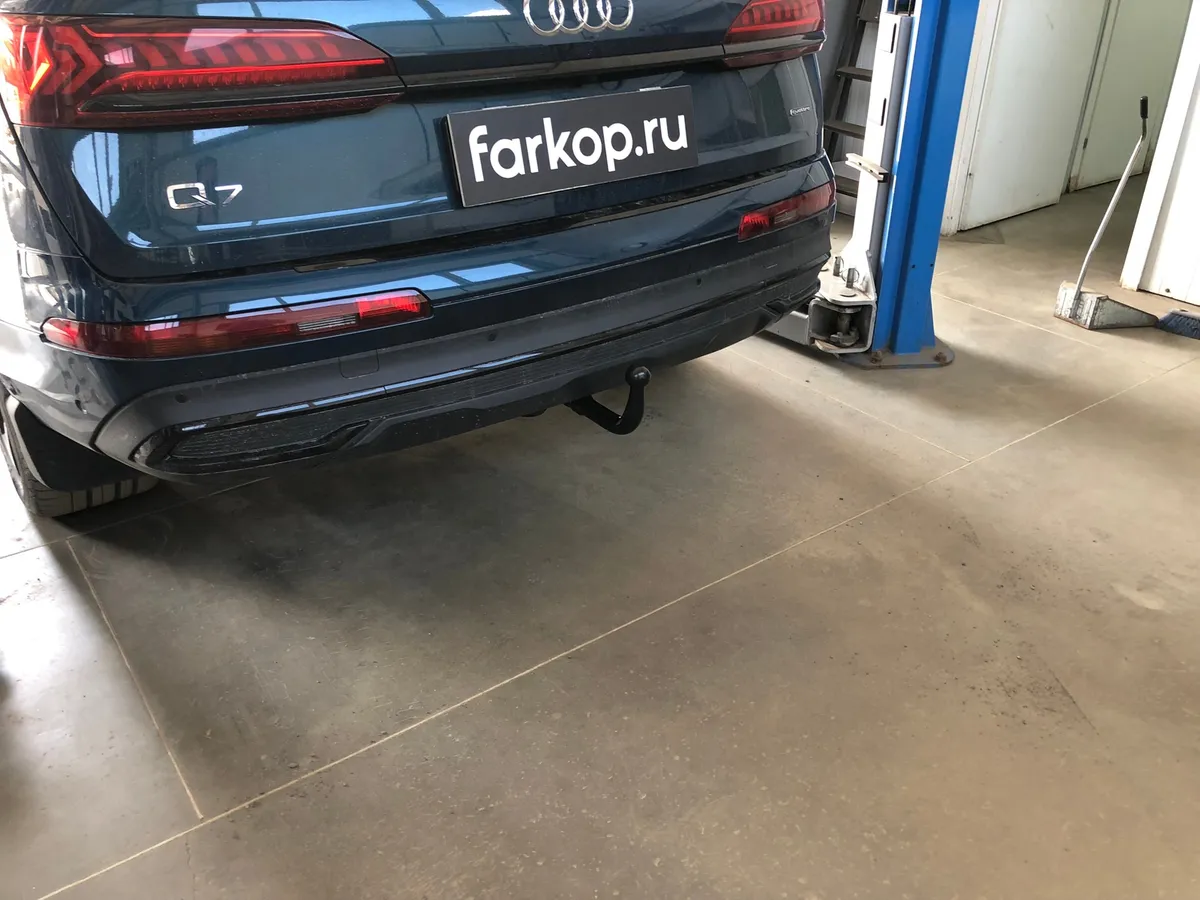 Фаркоп Steinhof для Audi Q7 2020- A-108 в Рязань Фаркоп Steinhof для Audi Q7 2020- A-108 в Рязань