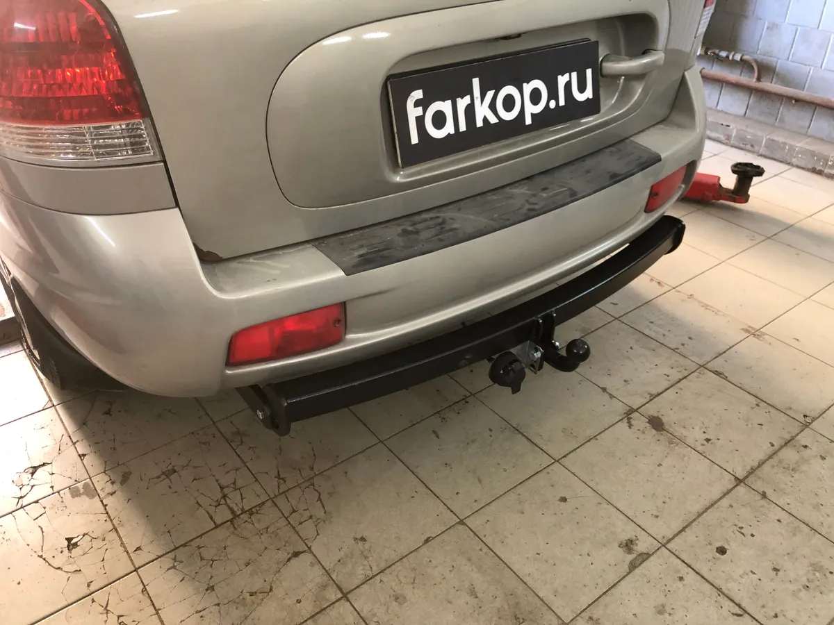Фаркоп Лидер Плюс для Hyundai Santa Fe Classic 2007-2012 H205-A в Рязань