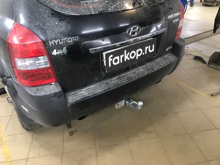 Фаркоп Лидер Плюс для Hyundai Tucson 2004-2010 H204-BA в Рязань
