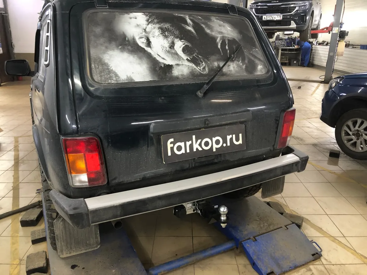 Фаркоп Лидер Плюс для Lada Niva Urban 2121, 2131 2014- T-VAZ-47E в Рязань
