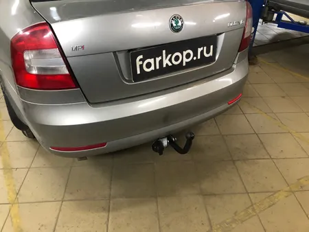 Фаркоп Лидер Плюс для Skoda Octavia 2008-2013 (только лифтбек) S106-A в Рязань Фаркоп Лидер Плюс для Skoda Octavia 2008-2013 (только лифтбек) S106-A в Рязань