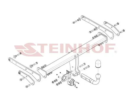 Фаркоп Steinhof для Audi Q5 2026- A-111 в Рязань