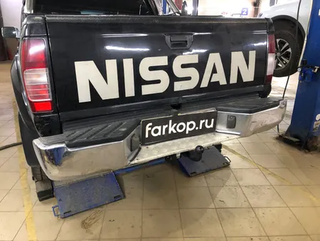 Фаркоп Лидер Плюс для Nissan NP300 2008-2015, (для а/м со ступенькой, без ступеньки) Арт. N113-A N113-A в Рязань