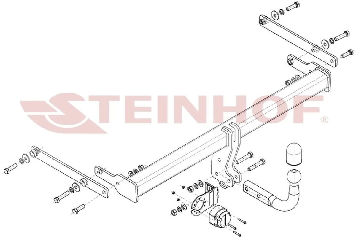 Фаркоп Steinhof для Mazda 3 (седан) 2019- Арт. M-061 M-061 в Рязань Фаркоп Steinhof для Mazda 3 (седан) 2019- Арт. M-061 M-061 в Рязань