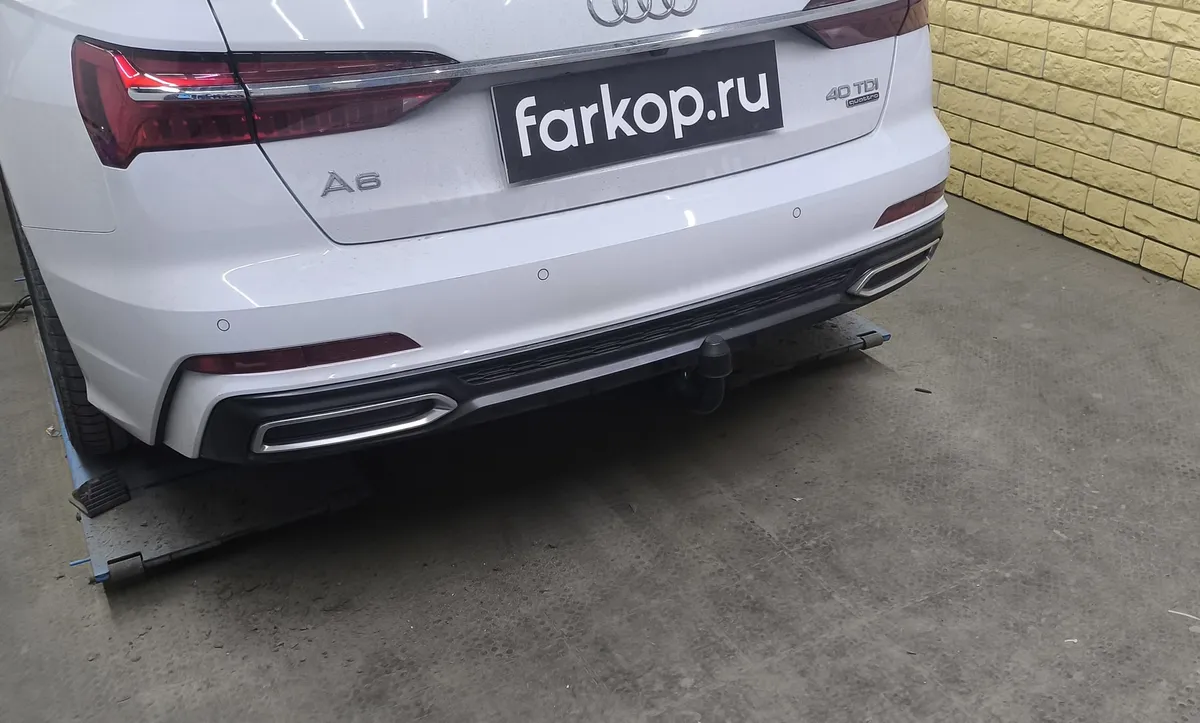 Фаркоп Galia для Audi A6 (седан, универсал) 2018- A051V в Рязань Фаркоп Galia для Audi A6 (седан, универсал) 2018- A051V в Рязань