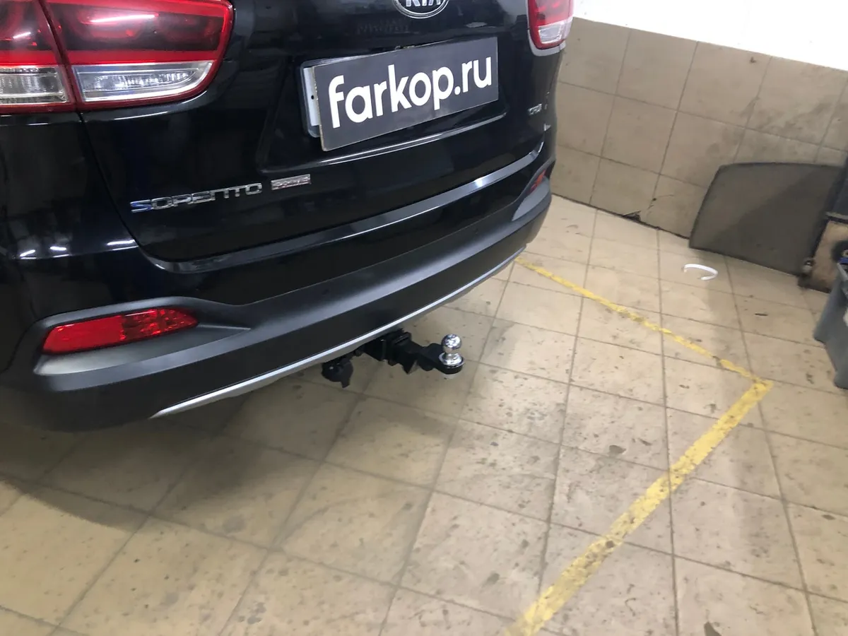 Фаркоп TowRus для Kia Sorento Prime 2015-2018 109170 в Рязань Фаркоп TowRus для Kia Sorento Prime 2015-2018 109170 в Рязань