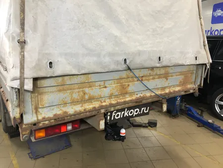 Фаркоп Трейлер для Gaz Газель 330202 удлиненная база (в т.ч. Gaz 33023 Фермер удлин.) Арт. 330202.K2 330202.K2 в Рязань