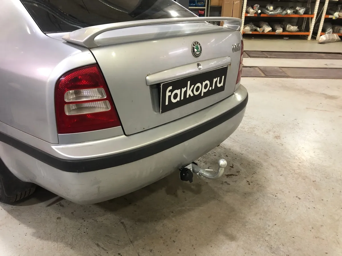 Фаркоп Лидер Плюс для Skoda Octavia Tour (лифтбек) 1996-2011 S104-BA в Рязань Фаркоп Лидер Плюс для Skoda Octavia Tour (лифтбек) 1996-2011 S104-BA в Рязань