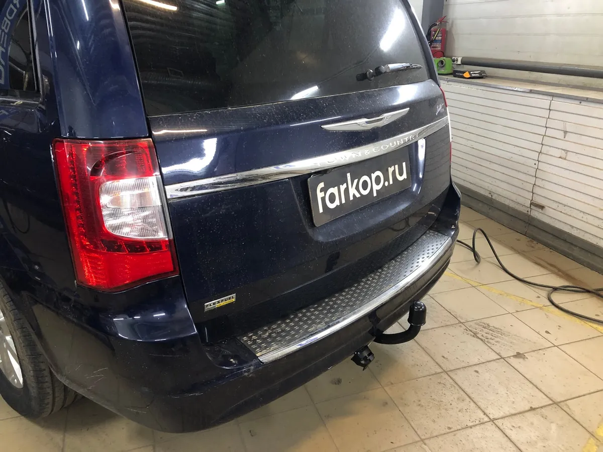 Фаркоп Steinhof для Chrysler Grand Voyager (STOWn GO) 2008-2015 C-207 в Рязань Фаркоп Steinhof для Chrysler Grand Voyager (STOWn GO) 2008-2015 C-207 в Рязань
