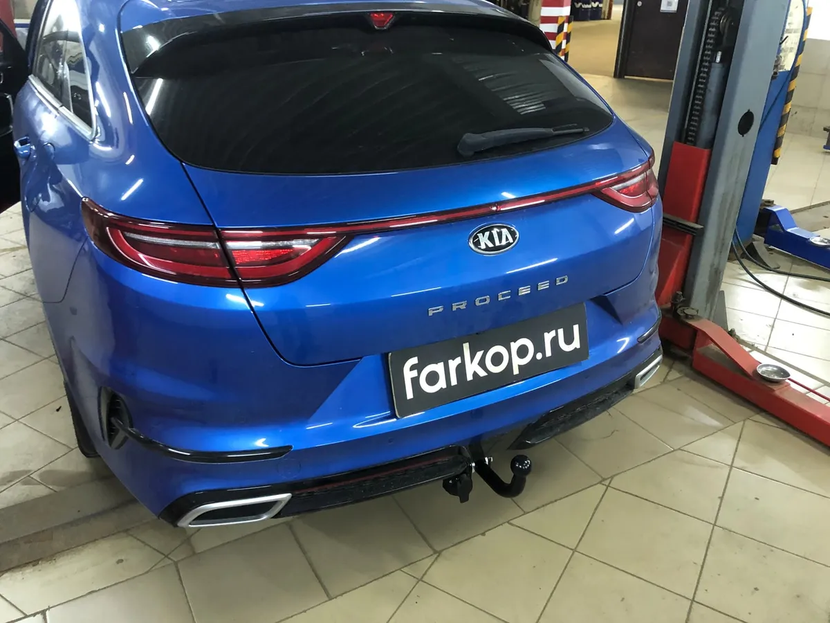 Фаркоп Лидер Плюс для Kia ProCeed (универсал) 2018- K125-A в Рязань Фаркоп Лидер Плюс для Kia ProCeed (универсал) 2018- K125-A в Рязань