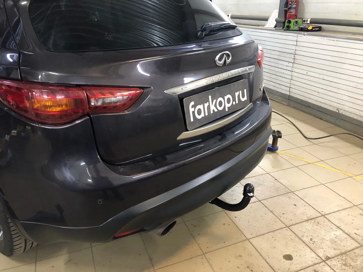 Фаркоп Steinhof для Infiniti QX70 2013-2017 I-027 в Рязань Фаркоп Steinhof для Infiniti QX70 2013-2017 I-027 в Рязань