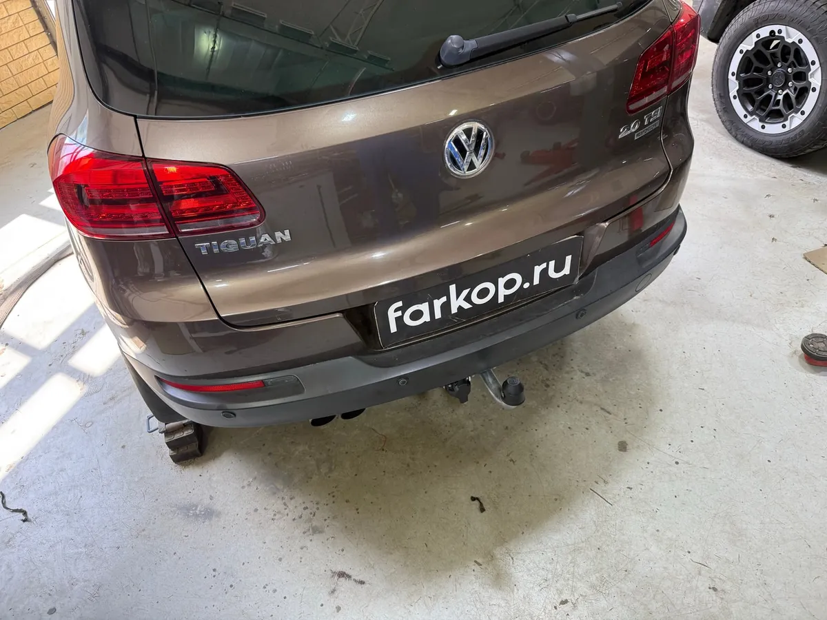 Фаркоп Galia для Volkswagen Tiguan 2007-2016 V069A в Рязань