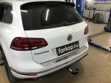 Фаркоп Oris для Volkswagen Touareg 2010-2018, кроме R-Line 3555-D2 в Рязань