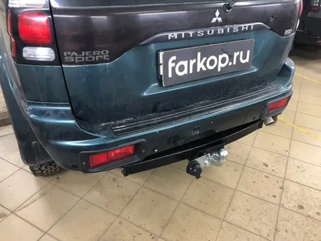 Фаркоп Лидер Плюс для Mitsubishi Pajero Sport 1998-2008 M107-F в Рязань