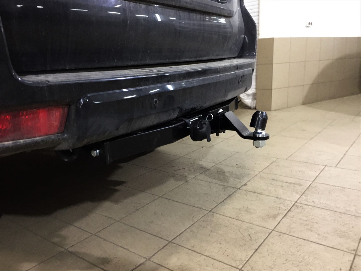 Установили фаркоп Бизон для Toyota Land Cruiser Prado J150 2019 г. Установили фаркоп Бизон для Toyota Land Cruiser Prado J150 2019 г.