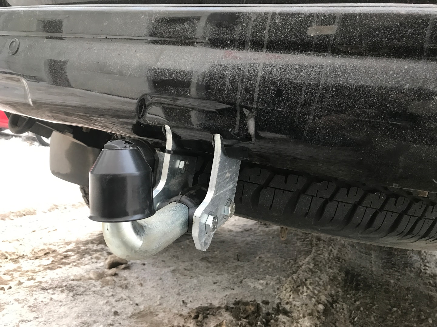 Установили фаркоп Galia для Toyota Land Cruiser Prado J150 2014 г. Установили фаркоп Galia для Toyota Land Cruiser Prado J150 2014 г.
