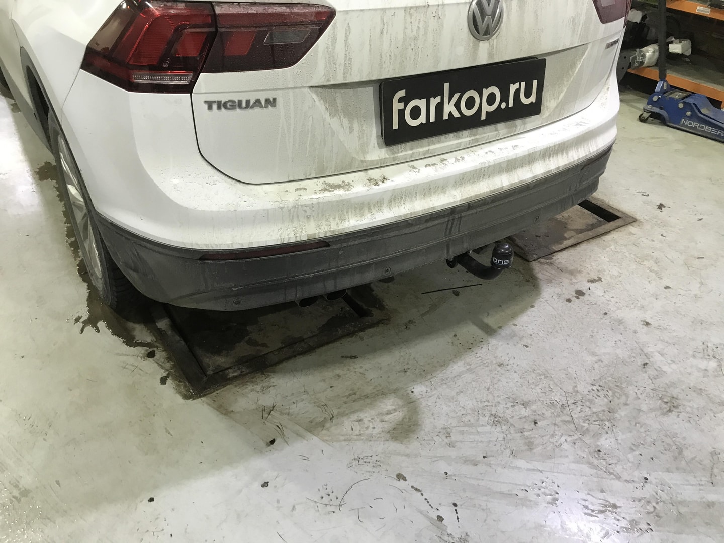 Установили фаркоп Oris для Volkswagen Tiguan 2020 г. Установили фаркоп Oris для Volkswagen Tiguan 2020 г.