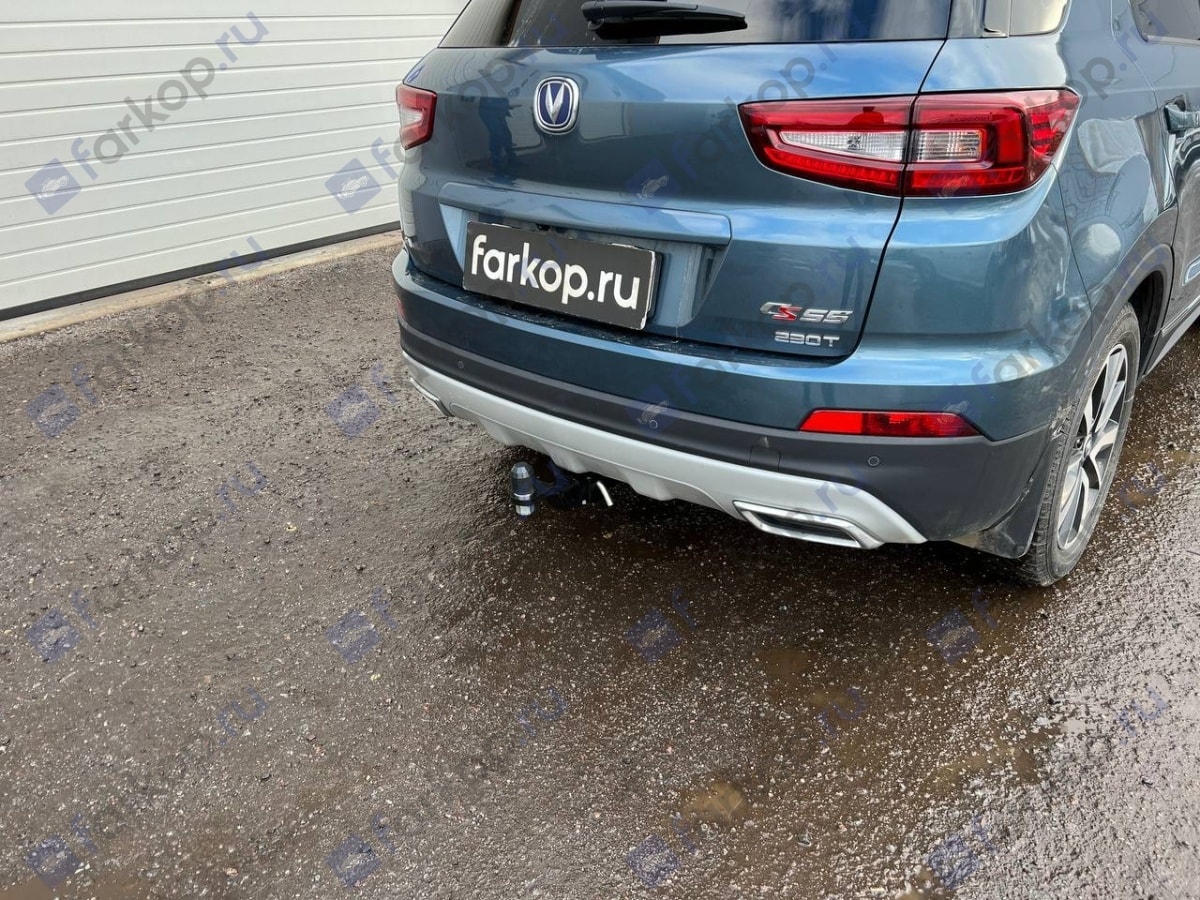 Установили фаркоп Baltex для Changan CS55 2021 г.в. Установили фаркоп Baltex для Changan CS55 2021 г.в.