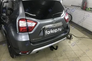 Установили фаркоп Baltex для Nissan Terrano 2016 г.в.